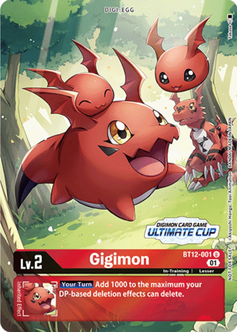 Gigimon [BT12-001] (Ultimate Cup) [Across Time Promos] | Card Merchant Takapuna