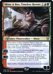 Minsc & Boo, Timeless Heroes (Promo Pack) [The Lost Caverns of Ixalan Promos] | Card Merchant Takapuna