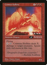 Crimson Hellkite (Oversized) [Oversize Cards] | Card Merchant Takapuna