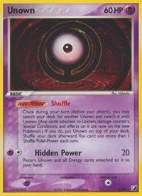 Unown (O) (O/28) [EX: Unseen Forces] | Card Merchant Takapuna