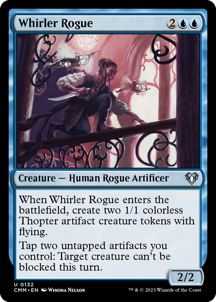 Whirler Rogue [Commander Masters] | Card Merchant Takapuna