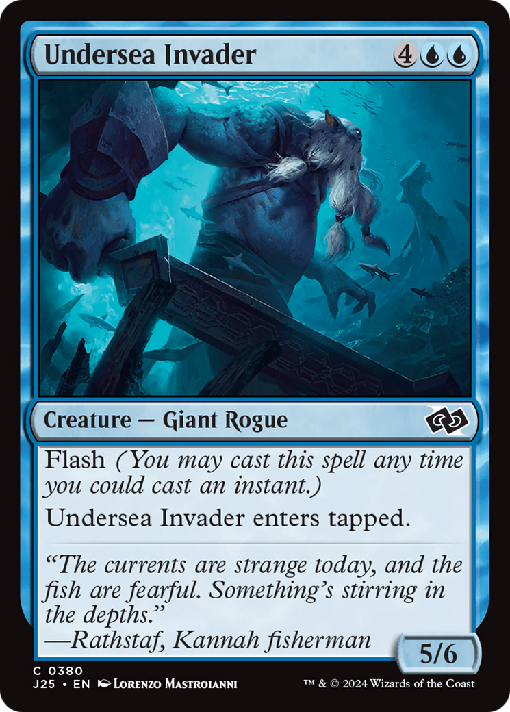 Undersea Invader [Foundations Jumpstart] | Card Merchant Takapuna