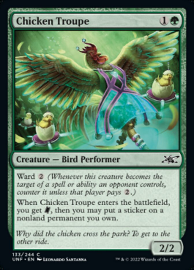 Chicken Troupe [Unfinity] | Card Merchant Takapuna