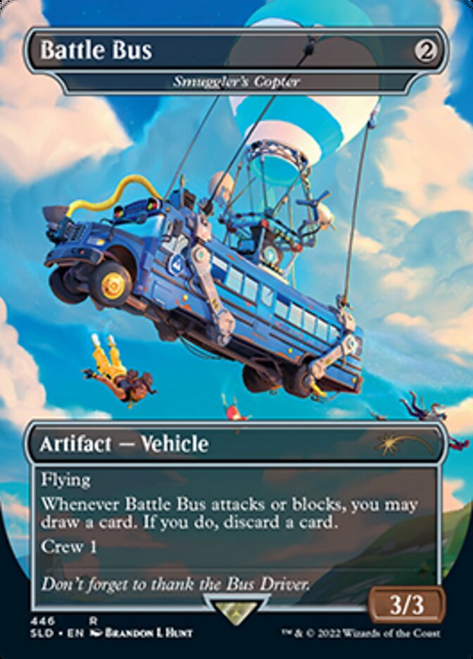 Smuggler's Copter - Battle Bus [Secret Lair Drop Series] | Card Merchant Takapuna