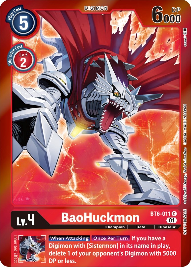 BaoHuckmon [BT6-011] (Event Pack 3) [Double Diamond Promos] | Card Merchant Takapuna