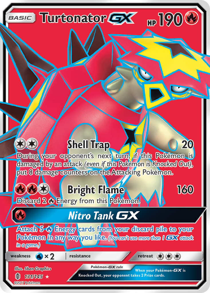 Turtonator GX (131/145) [Sun & Moon: Guardians Rising] | Card Merchant Takapuna