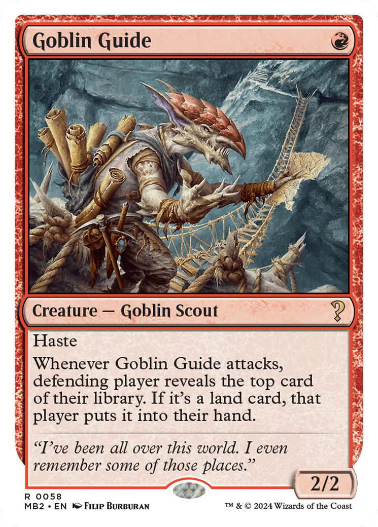 Goblin Guide [Mystery Booster 2] | Card Merchant Takapuna