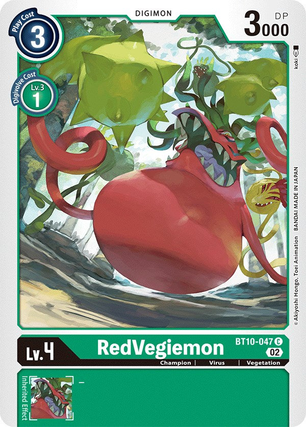 RedVegiemon [BT10-047] [Xros Encounter] | Card Merchant Takapuna