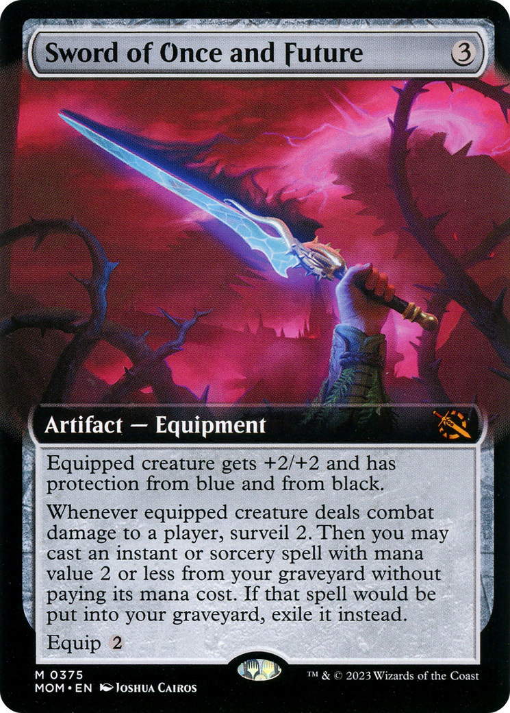 Sword of Once and Future (Extended Art) [March of the Machine] | Card Merchant Takapuna