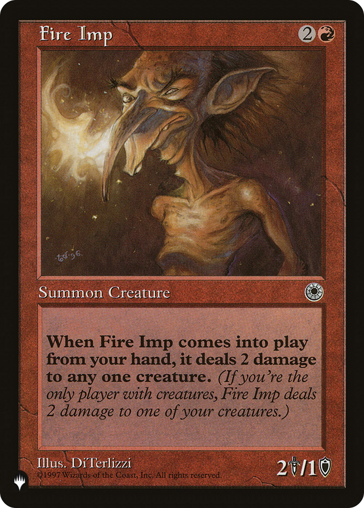 Fire Imp [The List] | Card Merchant Takapuna