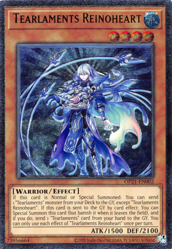 Tearlaments Reinoheart [OP21-EN002] Ultimate Rare | Card Merchant Takapuna