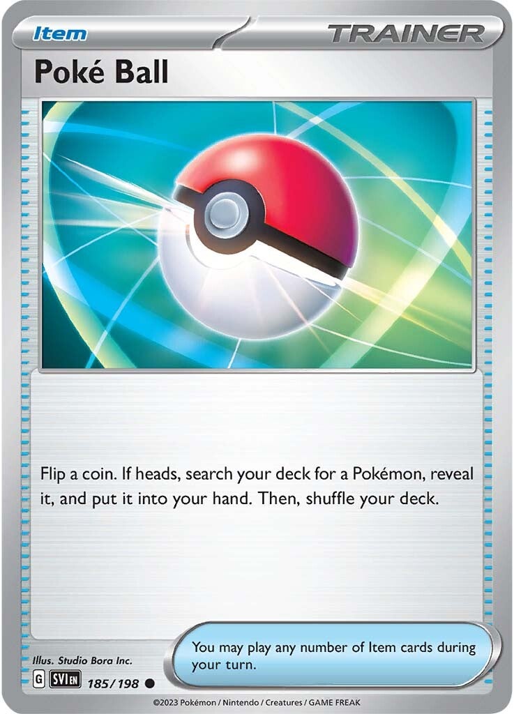 Poke Ball (185/198) [Scarlet & Violet: Base Set] | Card Merchant Takapuna