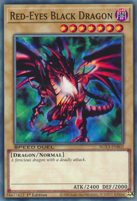 Red-Eyes Black Dragon [SGX3-ENB02] Common | Card Merchant Takapuna