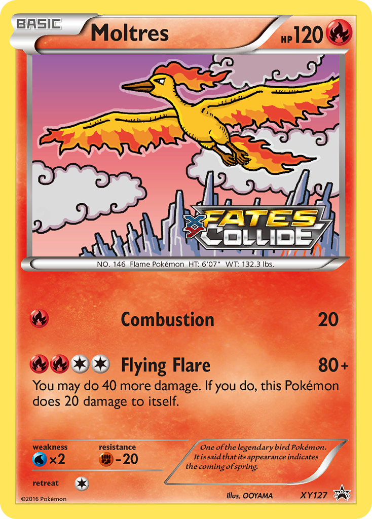 Moltres (XY127) [XY: Black Star Promos] | Card Merchant Takapuna