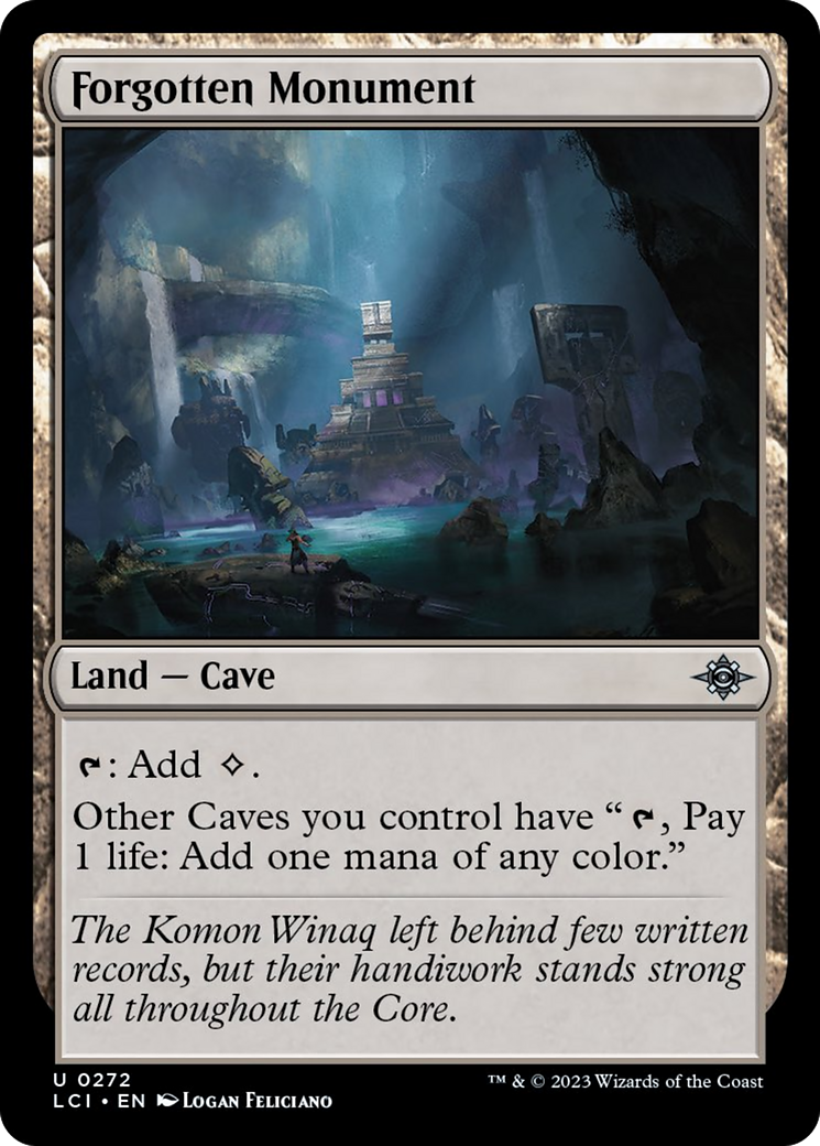 Forgotten Monument [The Lost Caverns of Ixalan] | Card Merchant Takapuna