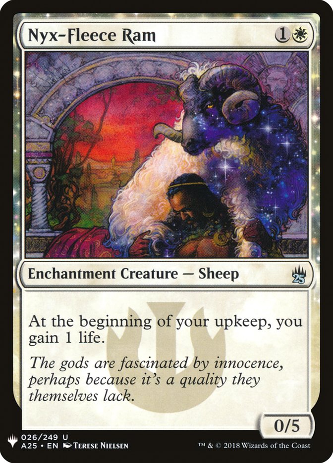 Nyx-Fleece Ram [Mystery Booster] | Card Merchant Takapuna