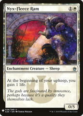 Nyx-Fleece Ram [Mystery Booster] | Card Merchant Takapuna