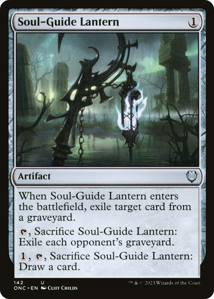 Soul-Guide Lantern [Phyrexia: All Will Be One Commander] | Card Merchant Takapuna