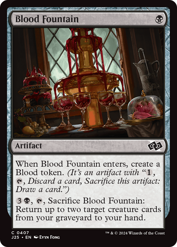 Blood Fountain [Foundations Jumpstart] | Card Merchant Takapuna