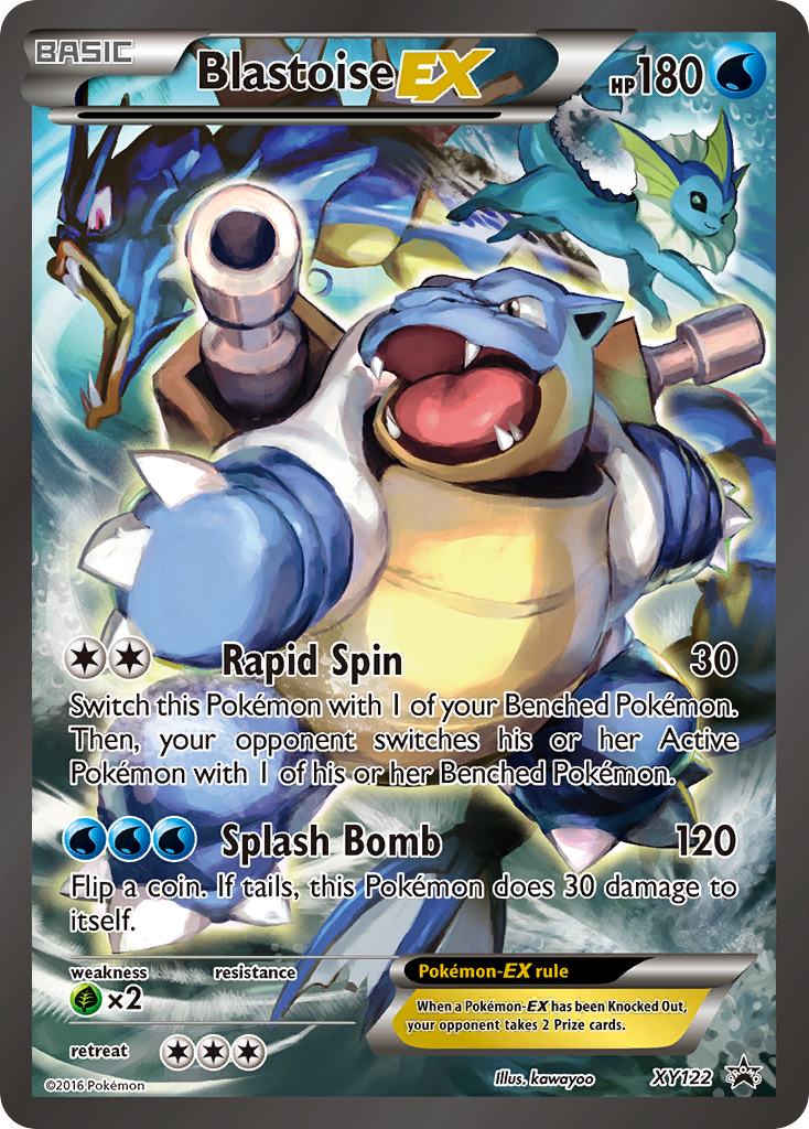 Blastoise EX (XY122) [XY: Black Star Promos] | Card Merchant Takapuna