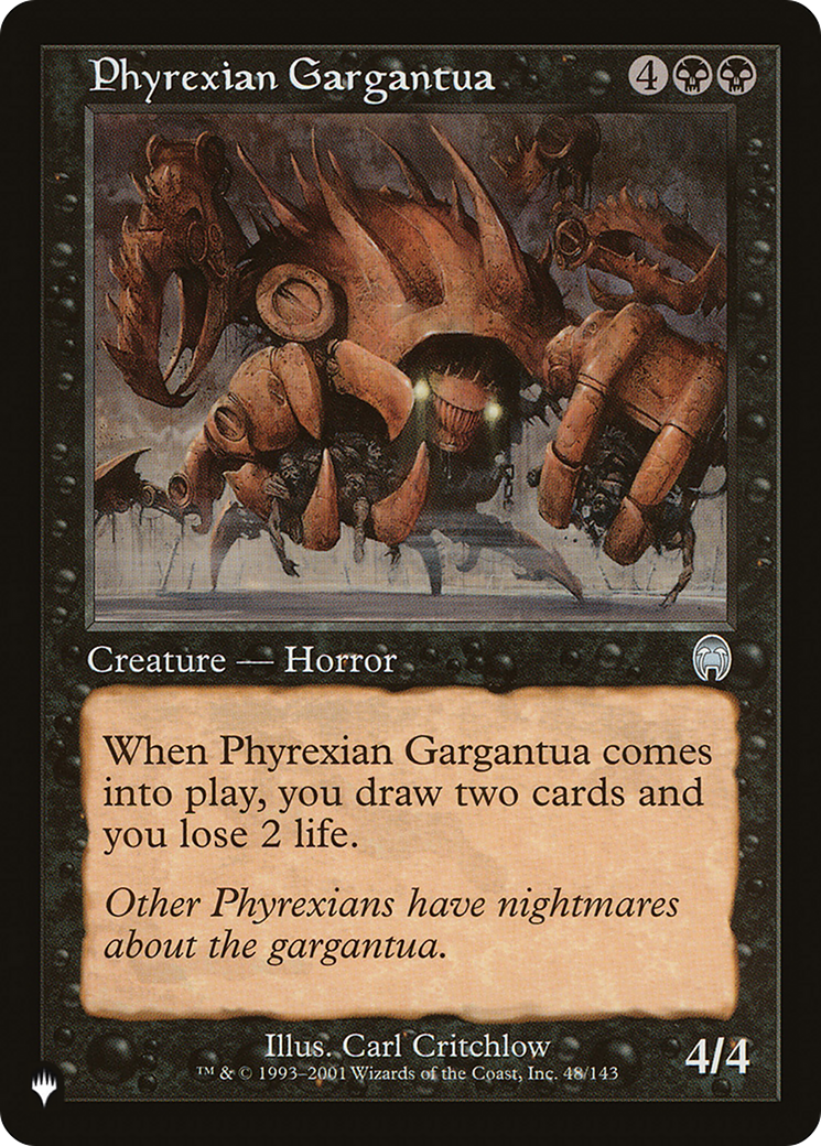 Phyrexian Gargantua [The List] | Card Merchant Takapuna