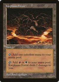 Karplusan Forest (Oversized) [Oversize Cards] | Card Merchant Takapuna