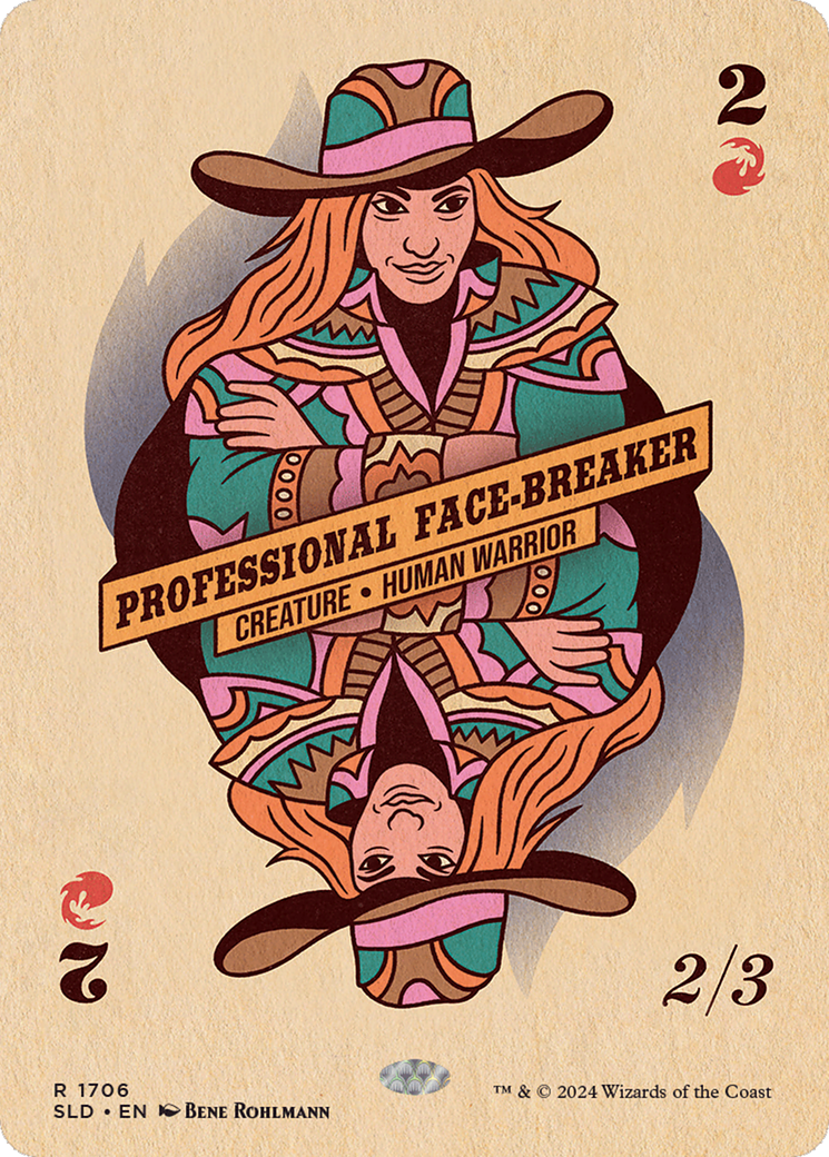 Professional Face-Breaker [Secret Lair Drop Series] | Card Merchant Takapuna