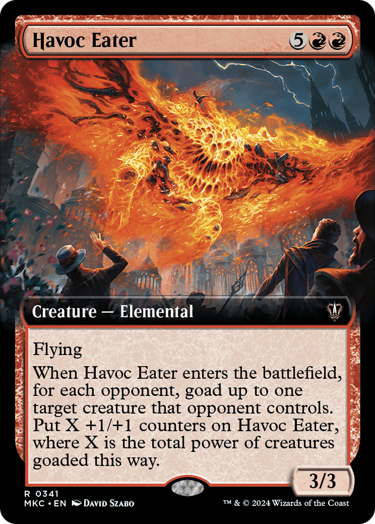 Havoc Eater (Extended Art) [Murders at Karlov Manor Commander] | Card Merchant Takapuna