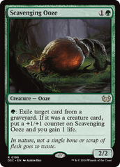 Scavenging Ooze [Duskmourn: House of Horror Commander] | Card Merchant Takapuna