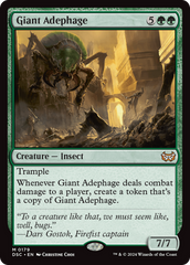 Giant Adephage [Duskmourn: House of Horror Commander] | Card Merchant Takapuna