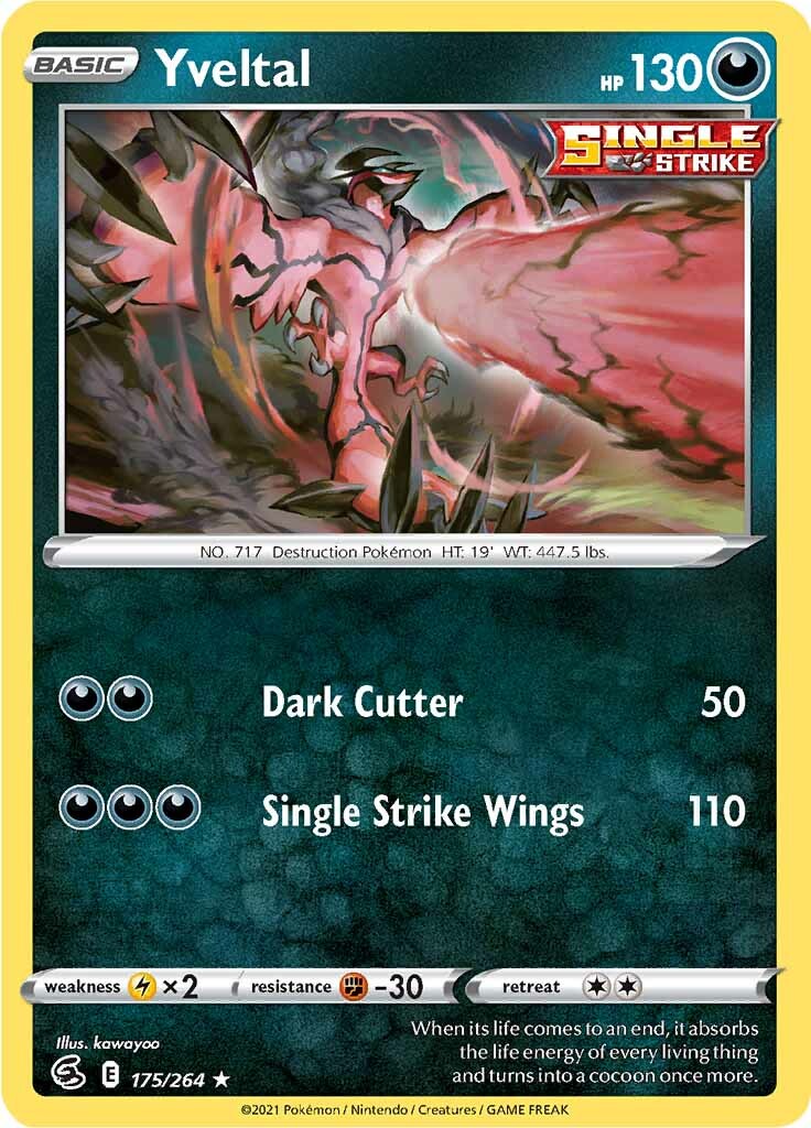 Yveltal (175/264) [Sword & Shield: Fusion Strike] | Card Merchant Takapuna