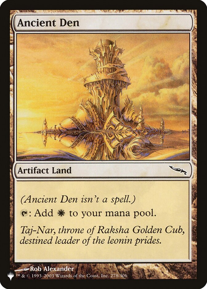 Ancient Den [The List] | Card Merchant Takapuna