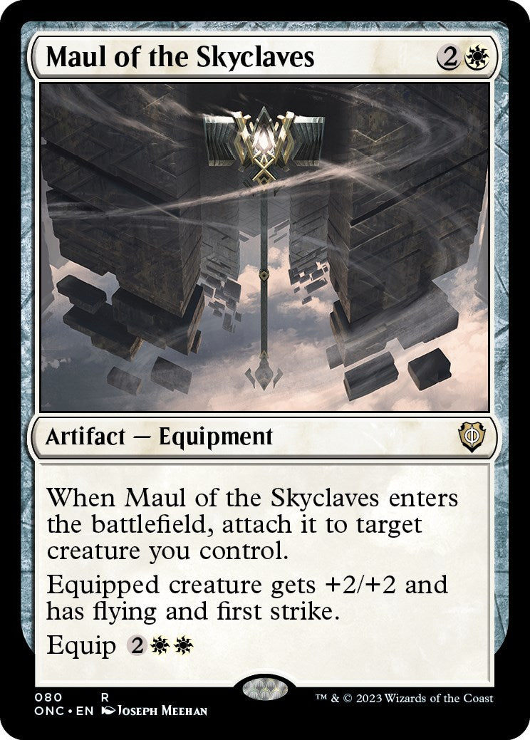 Maul of the Skyclaves [Phyrexia: All Will Be One Commander] | Card Merchant Takapuna