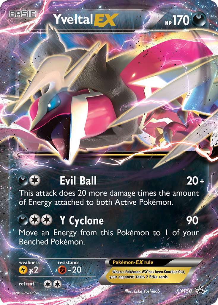 Yveltal EX (XY150) [XY: Black Star Promos] | Card Merchant Takapuna