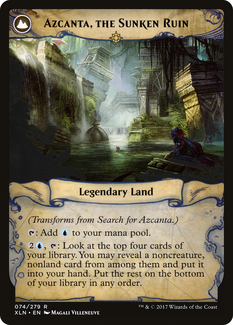 Search for Azcanta // Azcanta, the Sunken Ruin [Secret Lair: From Cute to Brute] | Card Merchant Takapuna