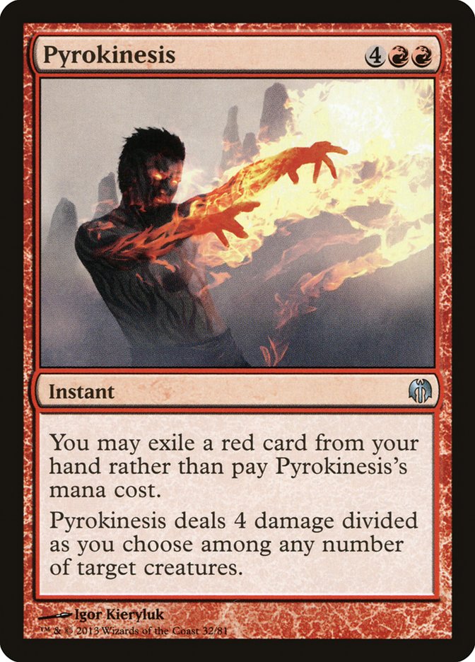 Pyrokinesis [Duel Decks: Heroes vs. Monsters] | Card Merchant Takapuna