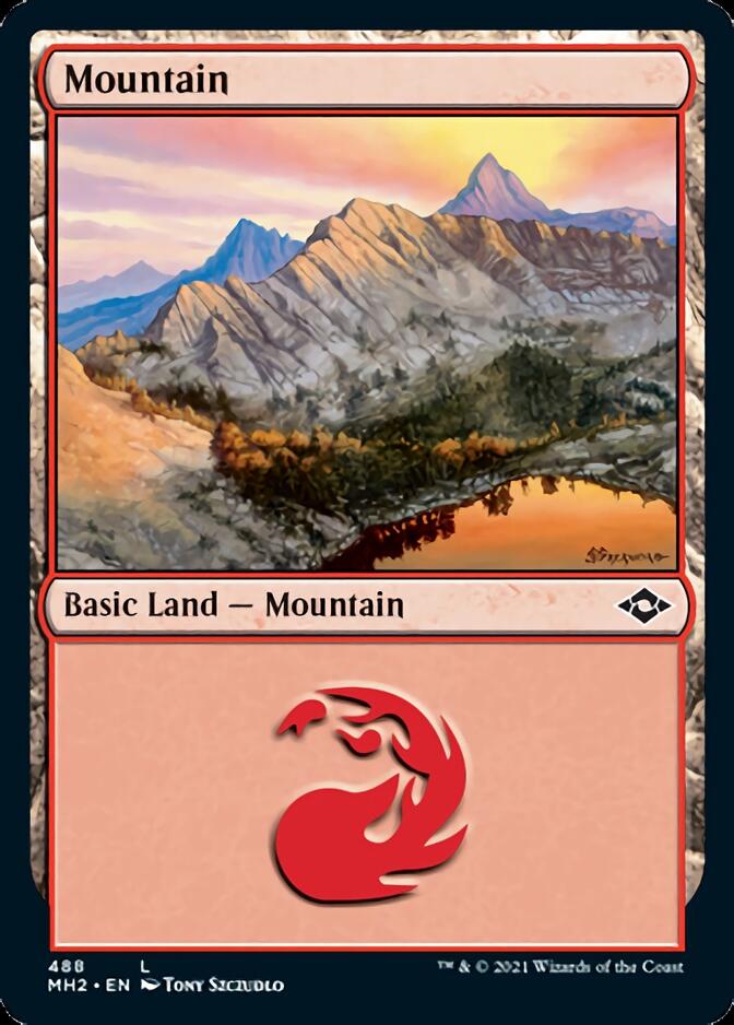 Mountain (488) [Modern Horizons 2] | Card Merchant Takapuna