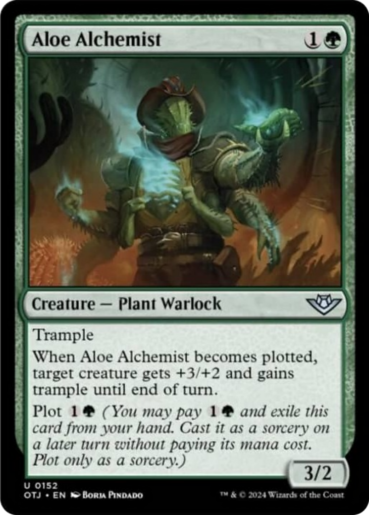 Aloe Alchemist [Outlaws of Thunder Junction] | Card Merchant Takapuna