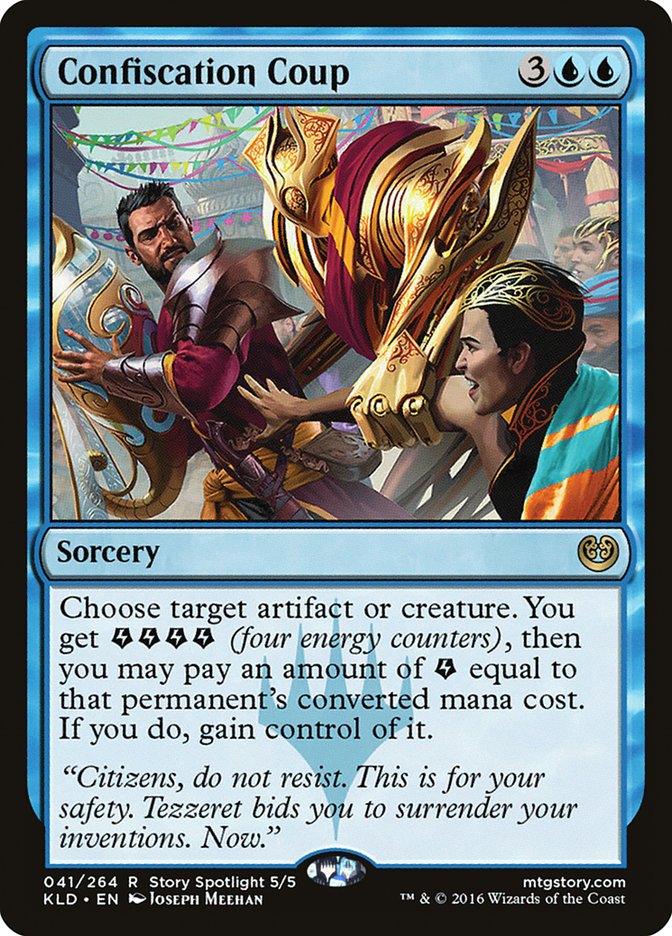 Confiscation Coup [Kaladesh] | Card Merchant Takapuna