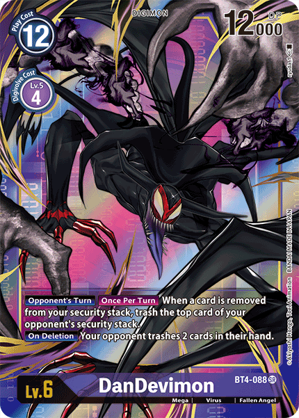 DanDevimon [BT4-088] (Alternate Art) [Great Legend] | Card Merchant Takapuna