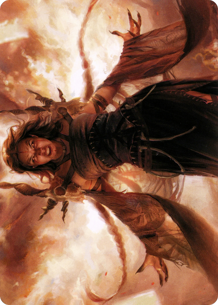 Dragon's Rage Channeler Art Card [Modern Horizons 2 Art Series] | Card Merchant Takapuna