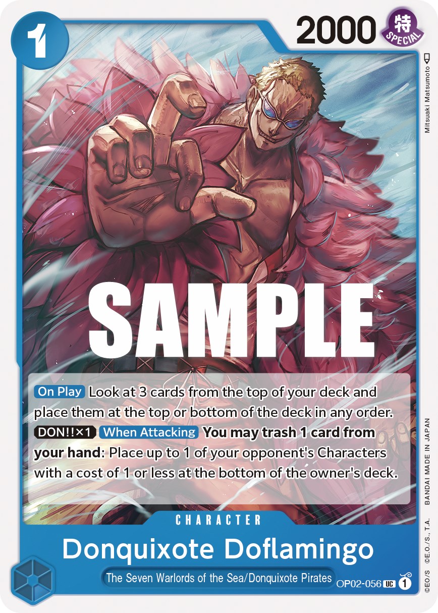 Donquixote Doflamingo [Paramount War] | Card Merchant Takapuna