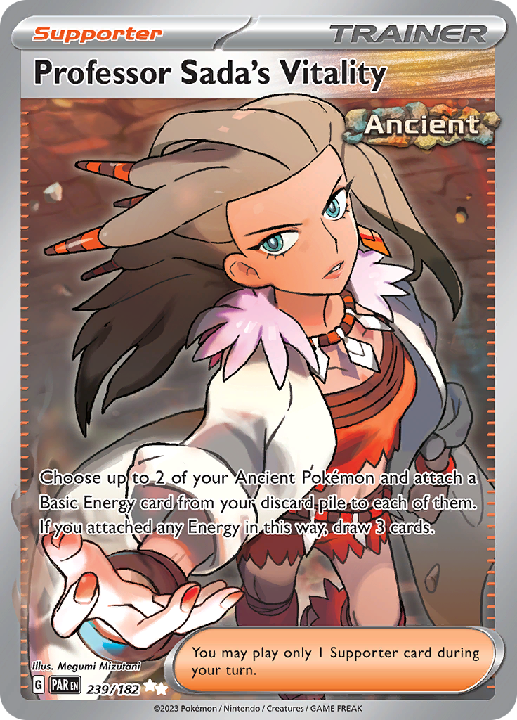 Professor Sada's Vitality (239/182) [Scarlet & Violet: Paradox Rift] | Card Merchant Takapuna