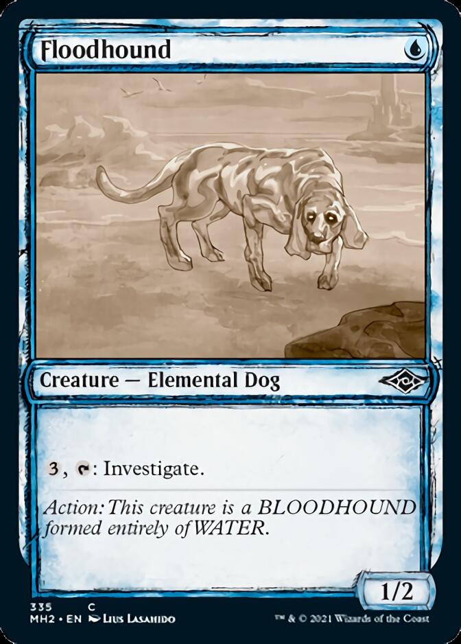 Floodhound (Sketch) [Modern Horizons 2] | Card Merchant Takapuna