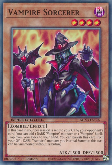 Vampire Sorcerer [SGX3-ENC07] Common | Card Merchant Takapuna