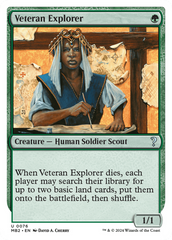 Veteran Explorer (White Border) [Mystery Booster 2] | Card Merchant Takapuna