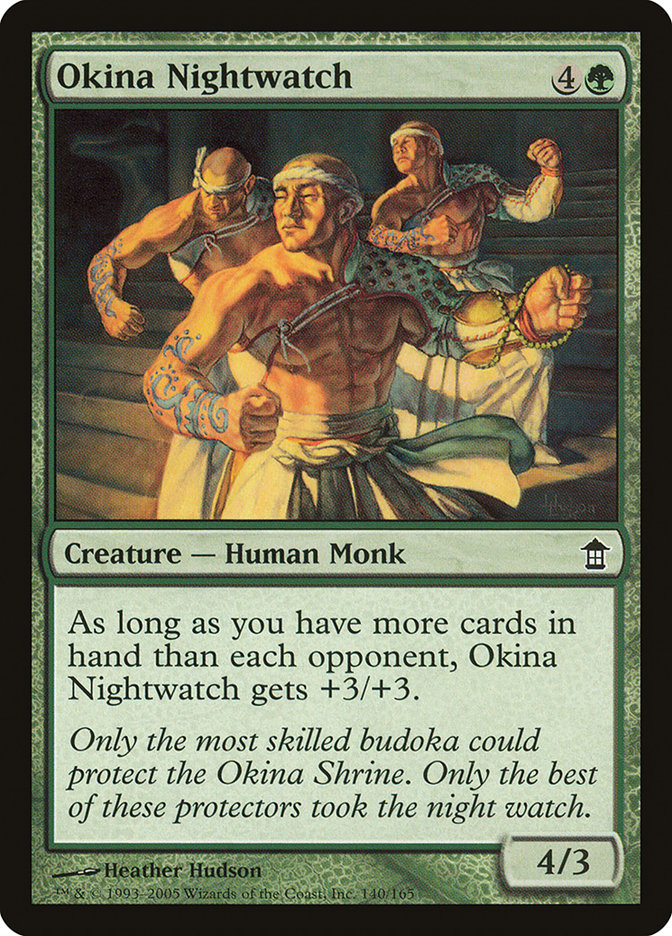 Okina Nightwatch [Saviors of Kamigawa] | Card Merchant Takapuna