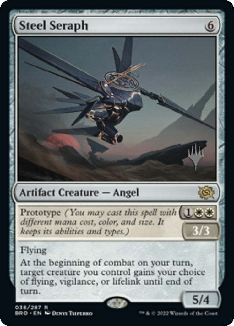 Steel Seraph (Promo Pack) [The Brothers' War Promos] | Card Merchant Takapuna