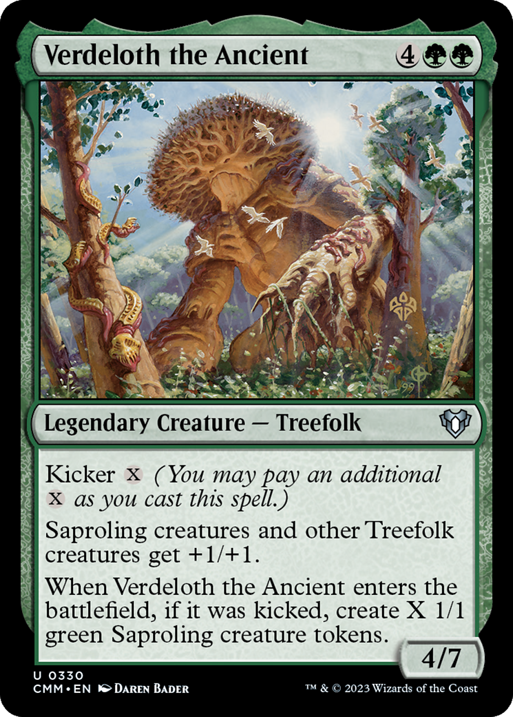 Verdeloth the Ancient [Commander Masters] | Card Merchant Takapuna