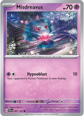 Misdreavus (087/193) [Scarlet & Violet: Paldea Evolved] | Card Merchant Takapuna